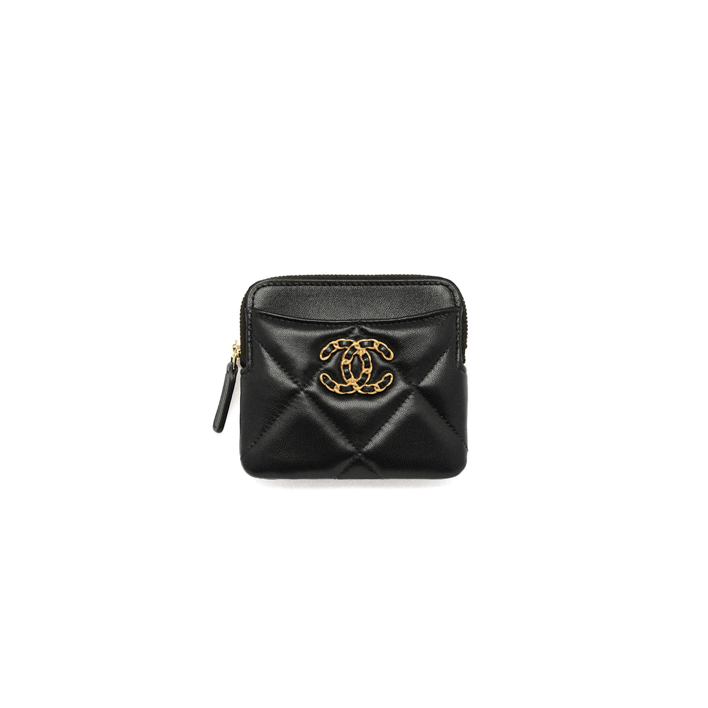 CHANEL 19 WALLET WITH ZIPPER AP2086 (11*9.5*2.5cm)